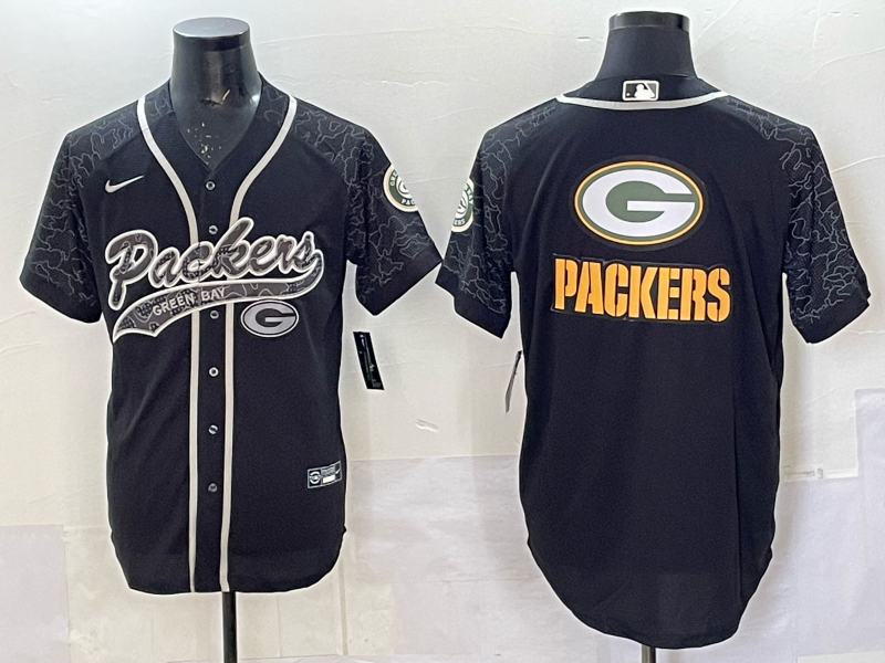 Men Green Bay Packers #1 Parsons blank black Nike NFL 2025 jersey 01->green bay packers->NFL Jersey